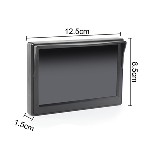 Caméra de recul électronique pour voiture, <span class=keywords><strong>camping</strong></span>-<span class=keywords><strong>car</strong></span>, caravane, avec moniteur AHD pour vue latérale gauche/droite et angle mort arrière, et assistance au changement de voie - Product Image 2
