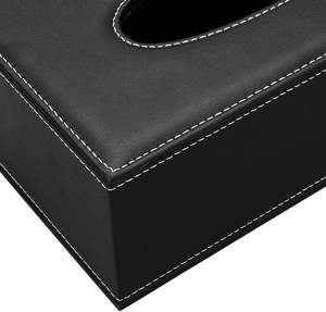 Cajas de papel para el hogar, cajas de regalo de cuero PU, logotipos personalizados, almacenamiento de lujo ligero, estilo europeo para hoteles y casas de huéspedes - Product Image 4