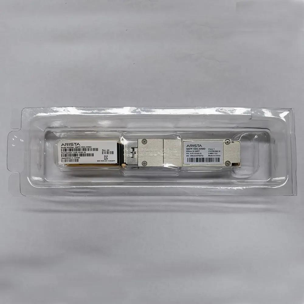 아리스타 QSFP-100G-SRBD 100GBASE-BIDI 양방향 100G QSFP28 BIDI LC 100m 이중 MMF 송수신기