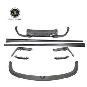 M8 Bodykit fibra de carbono estilo MX labio delantero faldones laterales difusor para <span class=keywords><strong>BMW</strong></span> F91 F92 F93 M8 F9X - Product Image 1