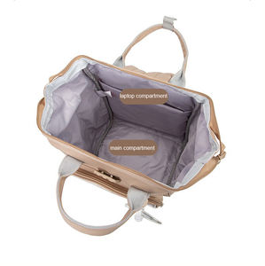 Mochila Escolar Personalizada Impermeable para Mujer, Estilo Universitario, con Ventana Transparente, de Lona, Tipo Ita Bag, Gran Capacidad - Product Image 4