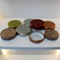 Tapas de Botella de Hojalata Impresas con Sistema Twist-Off de 58mm, 63mm, 70mm, Tapas de Rosca de Grado Alimenticio