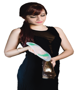 High Quality Full Silicone <b>Insole</b> Pair Transparent Gel Shoe Insert with Smooth Surface Design for Casual Shoes and Work Footwear - Product Image 3