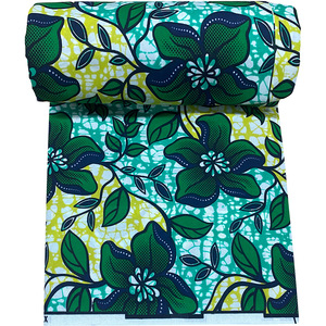 Tissu imprimé en cire africaine d'Ankara, tissu africain original en polyester, pagne et tissu en polyester pour vêtements, pour costume - Product Image 5