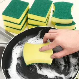 Environmentally Friendly Dishwashing Sponge Cleaning Individually Packaged Inflatable Kitchen Utensils Cleaning Tools