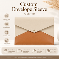 Funda Protectora de Piel Sintética Personalizada para Laptop, Bolsa Interior para Computadora Portátil, Fabricante OEM ODM