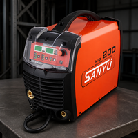Machine à souder à l'arc Sanyu MIG-200S 3-en-1 MIG TIG MMA, soudeuse portable 110V/220V 200A