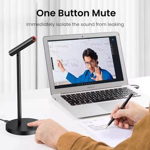 Micrófono USB UGREEN para Computadora, Omnidireccional de 360° para Streaming, Juegos, <span class=keywords><strong>YouTube</strong></span>, Podcasting, Micrófono de Escritorio con Botón de Silencio - Product Image 3