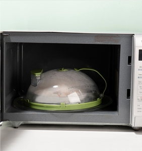 Cubierta de salpicaduras para microondas de cocina para alimentos con vaporizador de agua y mango, sin BPA y protector de salpicaduras seguro para lavavajillas - Product Image 3