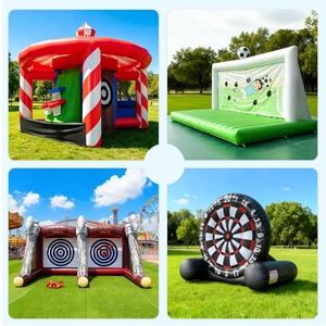 Commercial PVC Interactive Ring Toss Booth <b>Games</b> <b>Inflatable</b> Shooting Sports Carnival <b>Game</b> for Event - Product Image 4