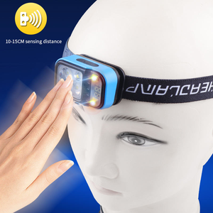 빅 콥 슈퍼 브라이트 1200mAh USB 충전식 IP65 방수 휴대용 조절 가능한 빔 LED 헤드램프 300-499M 범위 조광 가능 - Product Image 4