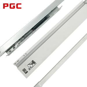 Soft Close <strong>3</strong>-Fold Damper Basket <strong>Drawers</strong> with Hidden Telescopic Rails Concealed Undermount <strong>Drawer</strong> <strong>Slide</strong> for Kitchen Use - Product Image 3