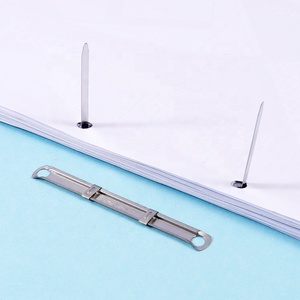 Foska Cao Cấp Prong Chốt Kim Loại Bền E Hình Dạng Bạc Màu 80Mm Chất Kết Dính Tập Tin Clip Với 350 Tấm Công Suất - Product Image 3