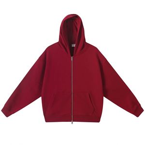 Ropa Promocional de Calidad, Sudadera con Capucha y Cierre de Cremallera de Algodón Puro con Logotipo Personalizado para Empleados y Eventos Escolares - Product Image 1