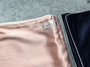 高級ギフトセット 工場印刷 刺繍ロゴ 100%桑絹枕カバー 睡眠用シルクアイマスク シルク枕カバー ギフトボックス - Product Image 6