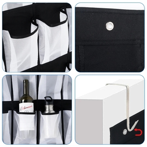 24-túi rõ ràng lưới Giày tổ chức tiết kiệm không gian cửa Treo Giày lưu trữ giá với tủ quần áo hiển thị chủ - Product Image 5