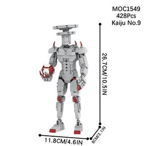 Série MOC créative chinoise Animaux Nature No. 8 blocs de construction en plastique ABS, ensemble de jouets d'assemblage, pour les plus de 14 ans, ornement, cadeau - Product Image 4