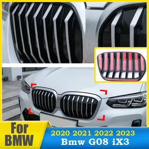 Grille de calandre avant StarNav pour G08 IX3 2020 2021 2022 2023, style M Racing, finition brillante, prise d'air, pièces de tuning auto - Product Image 3