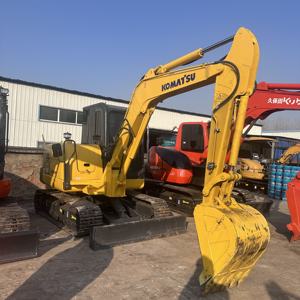 Komatsu PC56 Küçük Ekskavatör İnşaat Makinesi Ev Bahçe Kullanımı Komatsu Paletli Mini Ekskavatör PC56 5 Ton - Product Image 2