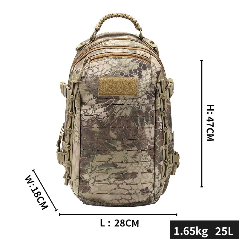 Fashion Lightweight Wholesale 25 L Capacity Interlayer Tactical Back Packs Dragon Egg Mk Ii Tactical Backpack Custom
