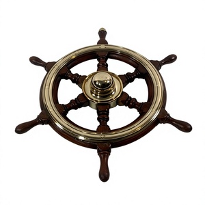 Manija Redonda de Madera Tradicional Resistente para Puertas y Armarios de Cocina con Cierre de Seguridad - Product Image 1