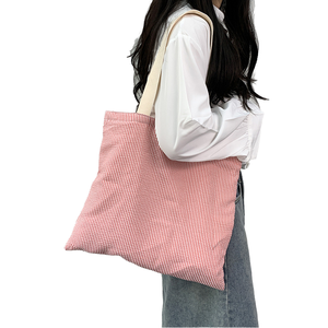 กระเป๋าผ้ากอสแซมเมอร์ลายทางสไตล์<span class=keywords><strong>เกาหลี</strong></span>: บล็อกสีสันสดใส เรียบง่าย ทันสมัย กว้างขวาง สะพายไหล่ได้ - Product Image 1