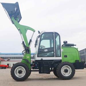 Chargeuse sur pneus 916 la plus vendue avec godet, pompe hydraulique 1,6t et boîte de vitesses, rayon de braquage court, pneus larges - Product Image 6