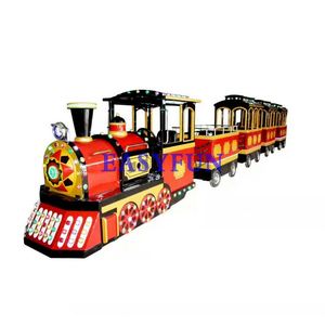 Tren Eléctrico Infantil sin Rieles para Parque de Atracciones, Mini Tren Turístico para Niños en Venta - Product Image 6