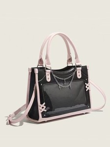 Sac Ita en cuir PU rose étoile scintillante, mignon et kawaii, avec ailes d'ange, pour cosplay et événements à thème - Product Image 5