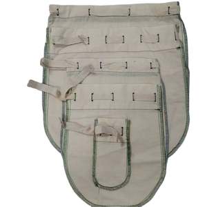 Sac filtrant pour lait de noix réutilisable en coton biologique certifié pour le lait d'amande, le jus, le café froid, le thé - Product Image 1