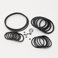 O-förmiger Gummi dicht ring Rot, Orange, Gelb, Grün, Blau, Lila Farbe Kompletter Gummi dicht ring