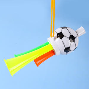 Actividades promocionales de fábrica al por mayor de fútbol juego de pelota de fútbol animando cuerno <span class=keywords><strong>trompeta</strong></span> Audio para fiesta de juguete - Product Image 6