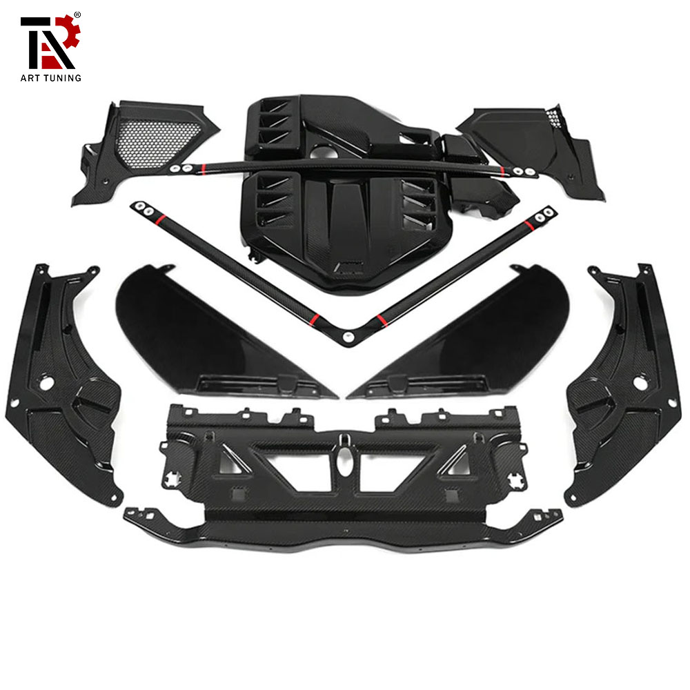 Kit de remplacement 7 pièces pour capot moteur et compartiment moteur
