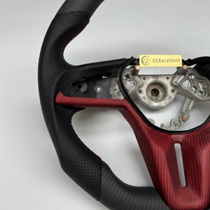 Volant en fibre de carbone véritable personnalisé de qualité supérieure avec garniture pour <span class=keywords><strong>Nissan</strong></span> GTR <span class=keywords><strong>R50</strong></span> 2017-2025 - Product Image 4
