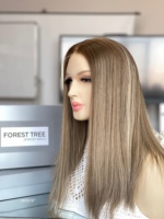 Perruque SHY Sheitel à dentelle frontale en cheveux humains naturels, mouvement naturel, marque privée
