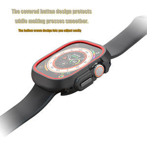 Étui de montre intelligent JOYPORODO, directement de l'usine, étui de montre de luxe pour <span class=keywords><strong>Apple</strong></span> <span class=keywords><strong>Watch</strong></span>, compatible avec les montres de 40 à 49 mm, boîtes de montre rouges - Product Image 5