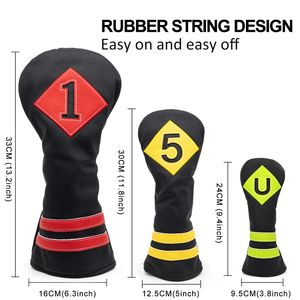 High Quality <b>Golf</b> Wood <b>Covers</b> Custom Design Embroidered Printing Logo <b>Golf</b> <b>Head</b> <b>Covers</b> Patch Letter <b>Golf</b> <b>Club</b> Headcovers - Product Image 3