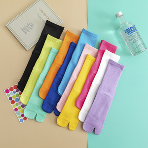 Vente en gros Tongs <span class=keywords><strong>japonaises</strong></span>, <span class=keywords><strong>Chaussettes</strong></span> musulmanes à deux orteils fendues avec un seul doigt - Product Image 6