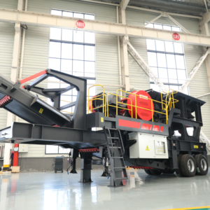 Zhongde Straßenbau Mobile Brechanlage PLC-Gesteuert Motorbetriebener Stein- und Erzbrecher mit Hoher Kapazität 150-500t/h - Product Image 1