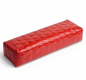 Juego de almohada de mano de cuero para herramientas de uñas, alfombrilla de mano, alfombrilla de mesa, almohada cómoda rectangular, alfombrilla dorada para fototerapia - Product Image 2