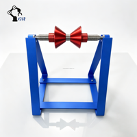 Soporte de equilibrio de rueda mecanizado con precisión CNC, soporte de equilibrio estático para neumáticos de locomotora, herramienta de enderezamiento y reparación de llantas