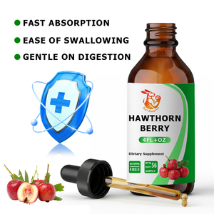 Boisson de supplément de baies d'aubépine pure et antioxydante personnalisée en gros pour la santé cardiaque et la digestion des adultes - Product Image 4