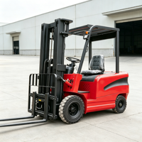 Chariot élévateur électrique 2,5 tonnes à prix abordable avec accessoires, pour usage portuaire, mini chariot élévateur électrique à énergie nouvelle, cabine personnalisée