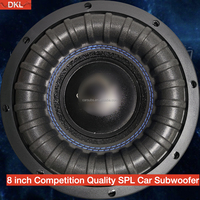 Autoradio 8 pouces Active Passive Ported Bass Subs RMS 500W Strong Speaker 8 "1000W Peak SPL Car Subwoofer