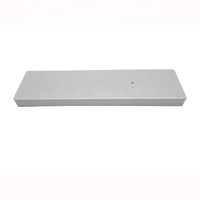 Mando a distancia de aluminio IR personalizado universal de gama alta, mando a distancia con 8 botones