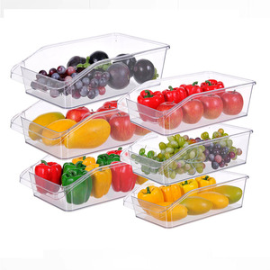<span class=keywords><strong>Accessori</strong></span> per la casa e la cucina organizer in plastica per frigorifero contenitori impilabili per bevande organizer per frigorifero - Product Image 5