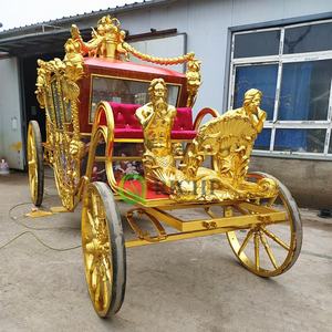 عربة كهربائية عالية الأداء للنحت الملكي لمشاهدة معالم المدينة الزفاف بلا حصان للبيع - Product Image 1