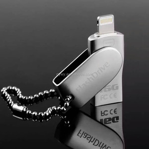 Điện Thoại Di Động Usb 64Gb Kim Loại Xoay Máy Tính Sử Dụng Kép USB OTG Cho Iphone - Product Image 2