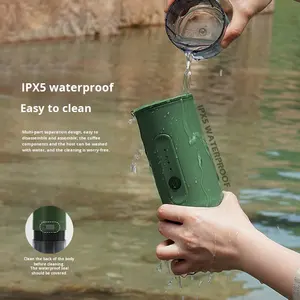 เครื่องชงกาแฟอิตาเลียนแบบพกพา ใช้ได้ทั้งแบบแคปซูลและผงกาแฟ ใช้ไฟฟ้า ชาร์จในรถยนต์ เหมาะสำหรับการเดินทาง - Product Image 4