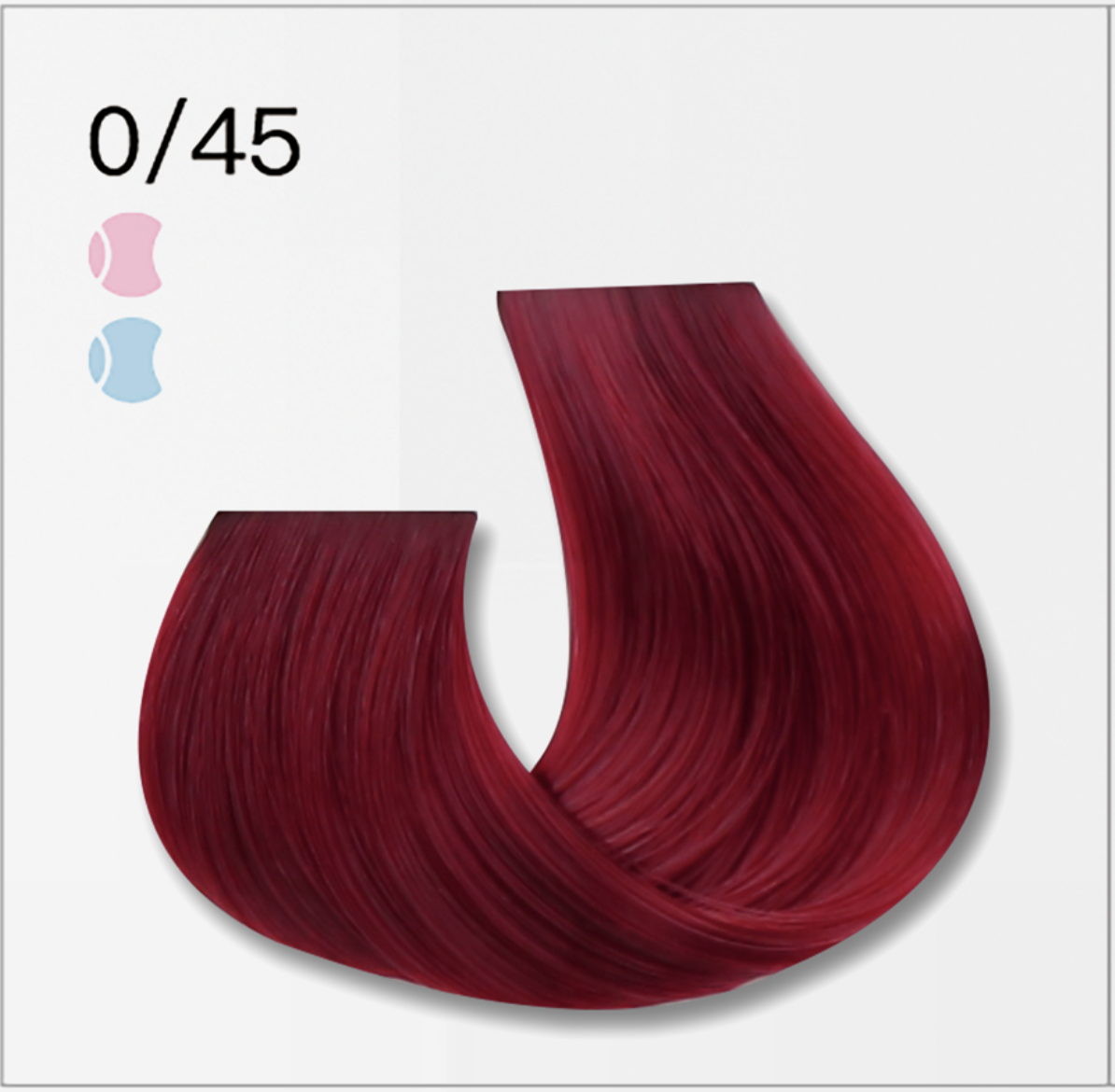 0/45 copper red
